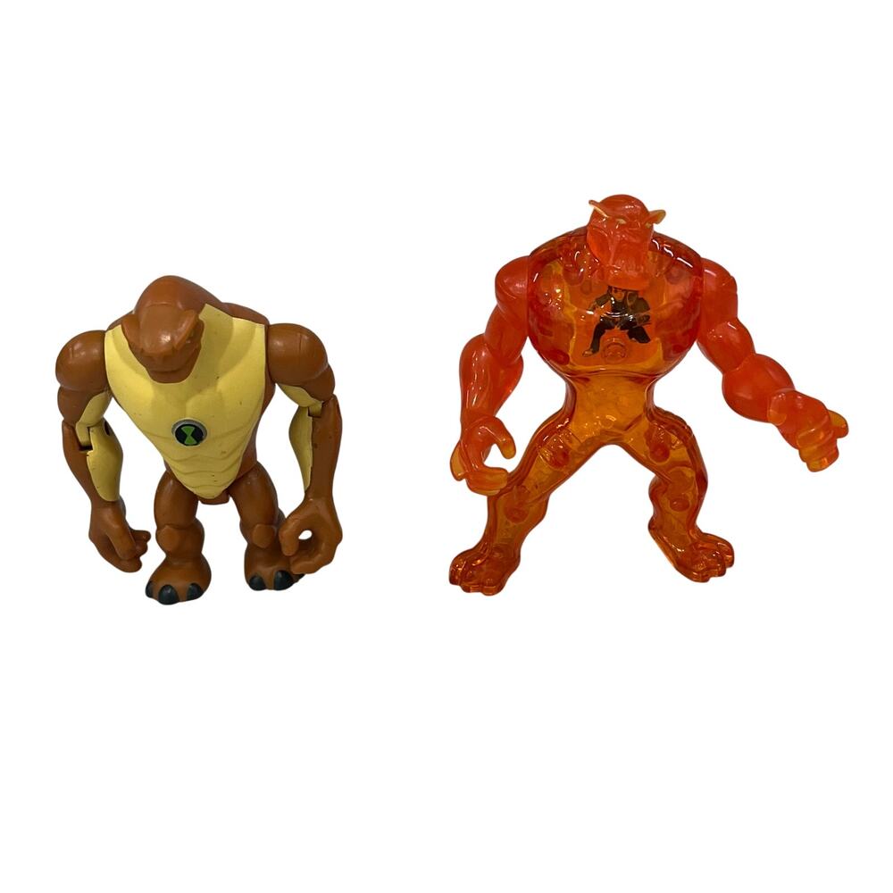 Ben 10 Figure Lot: Bandai Alien Force Humungousaur & 2011 McDonald's Rath #2